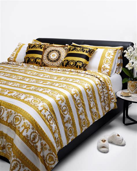 aluminum fabric versace|Versace bedding prices.